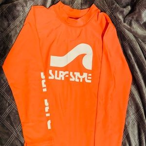 Girls swim shirt, size 10/12